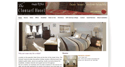 Desktop Screenshot of clontarfhotel.co.uk